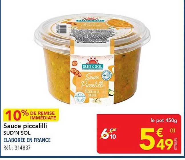 Sauce piccalilli