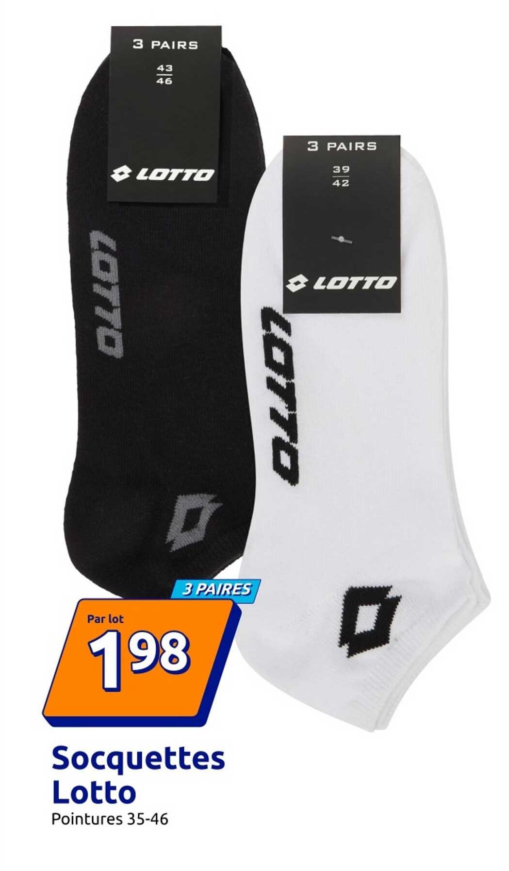 Socquettes Lotto