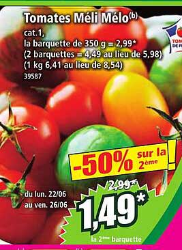 Tomates Méli Mélo(b)