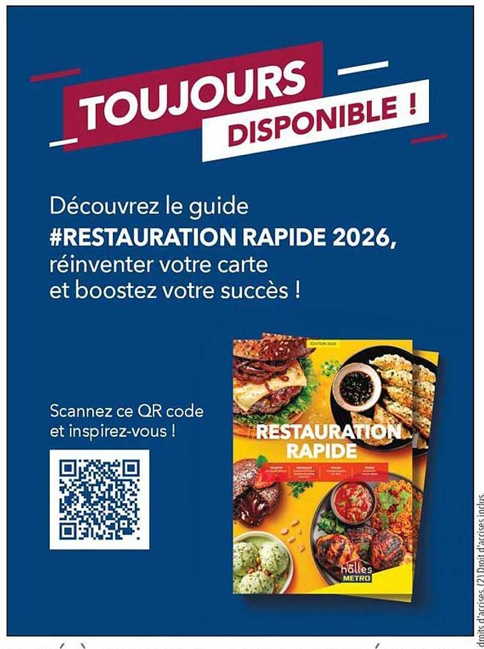 TOUJOURS DISPONIBLE !