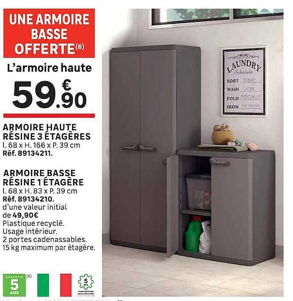 UNE ARMOIRE BASSE OFFERTE(6)