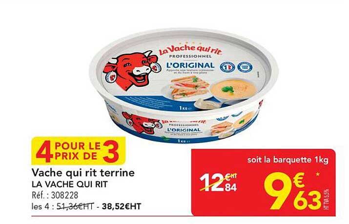 Vache qui rit terrine