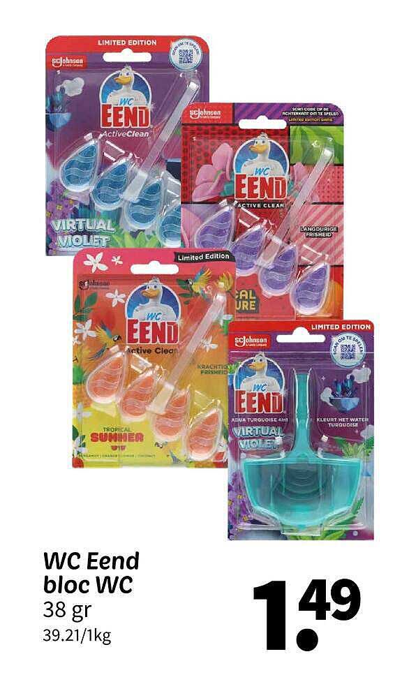 WC Eend bloc WC 38 gr