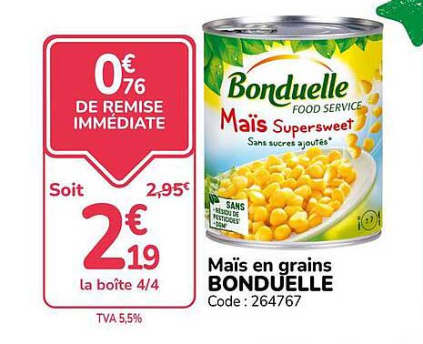0€ 76 DE REMISE IMMEDIATE