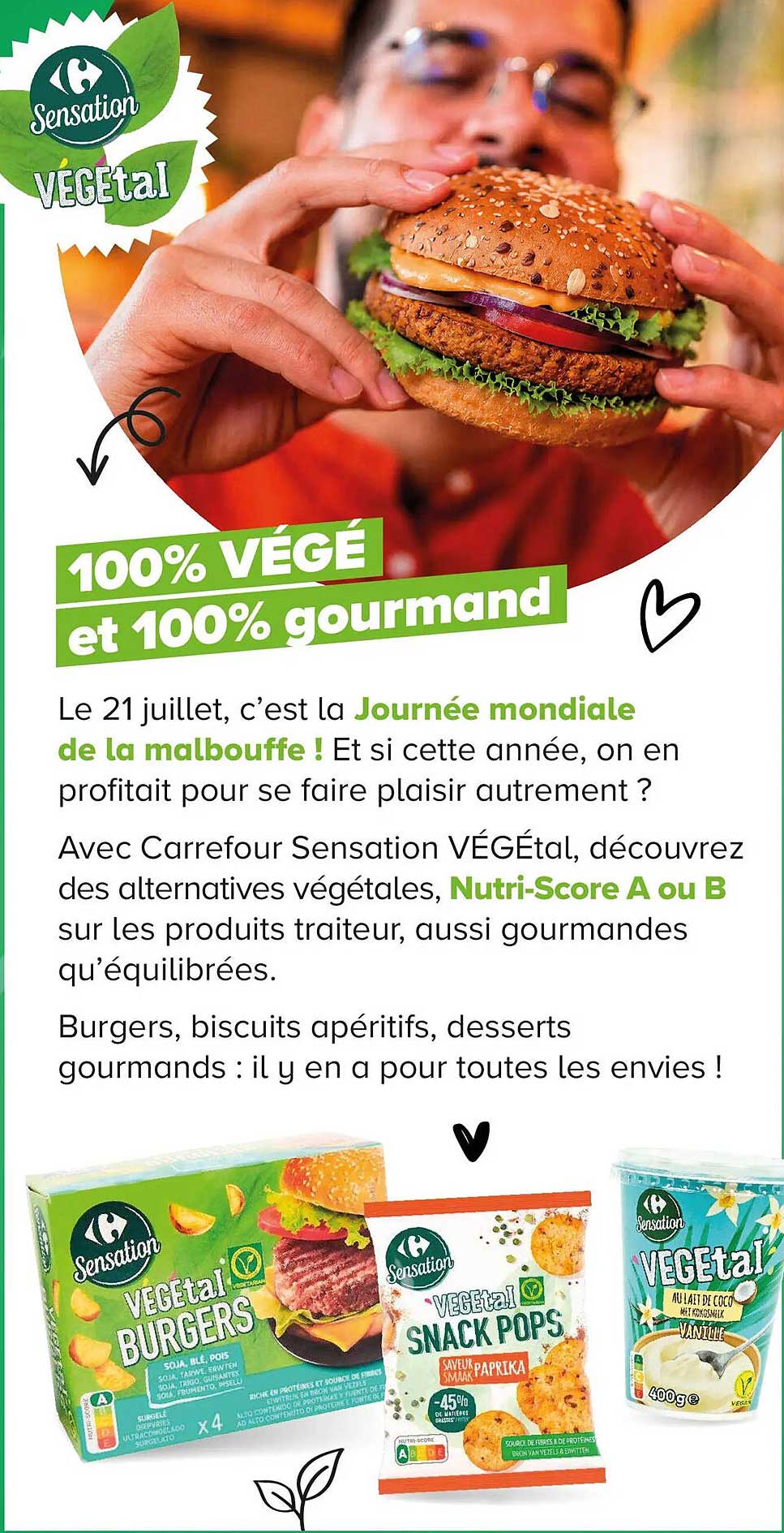 100% VÉGÉ et 100% gourmand