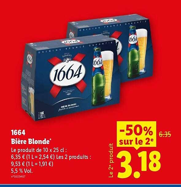1664 Bière Blonde*