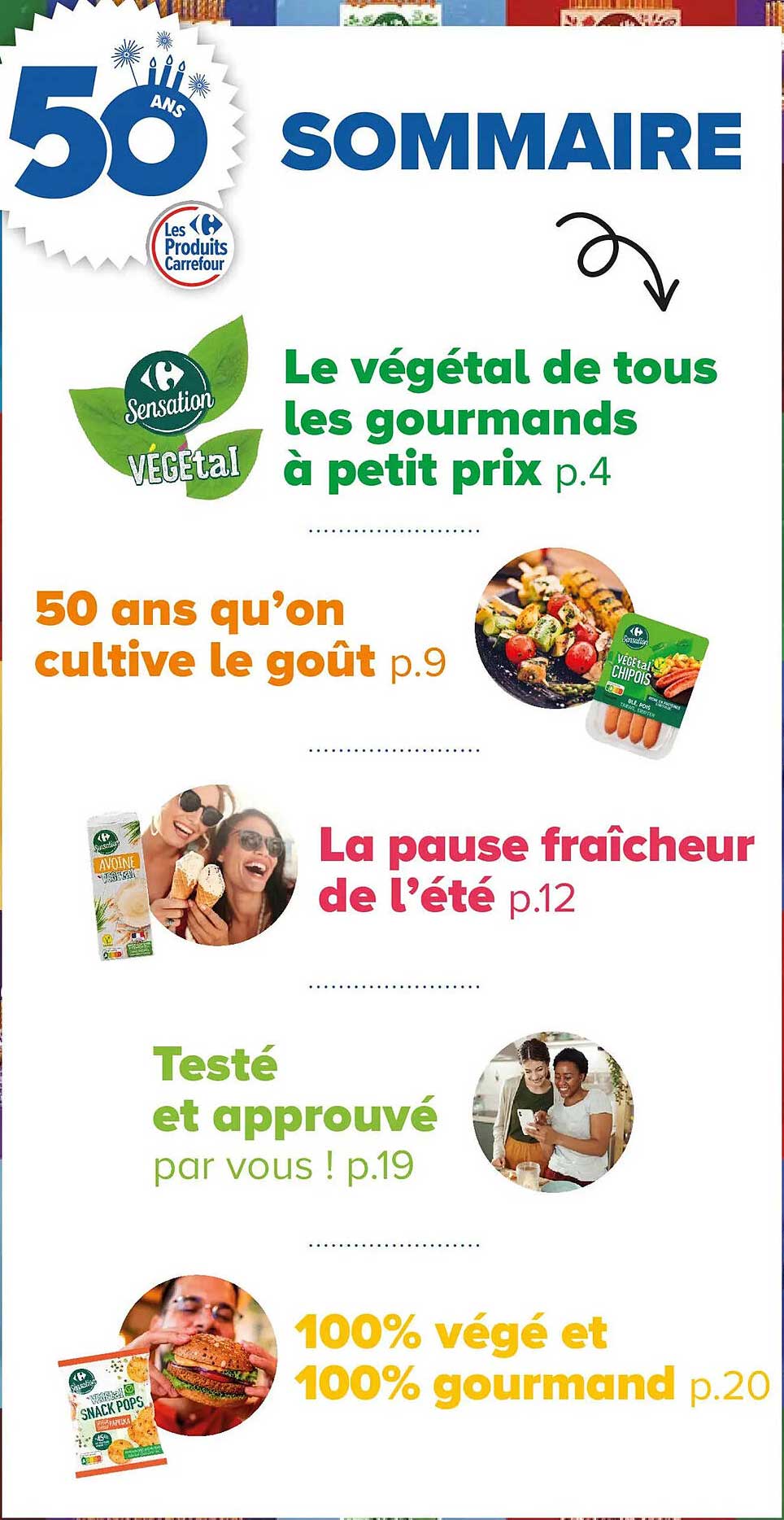 50 ans SOMMAIRE