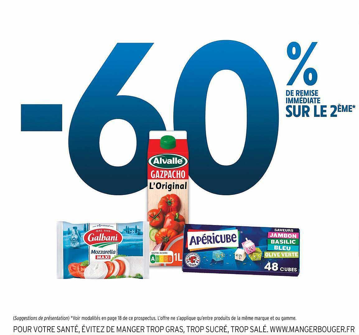 -60% DE REMISE IMMÉDIATE SUR LE 2ÈME*