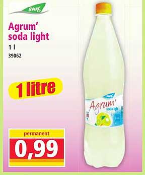 Agrum’ soda light 1 l 39062
