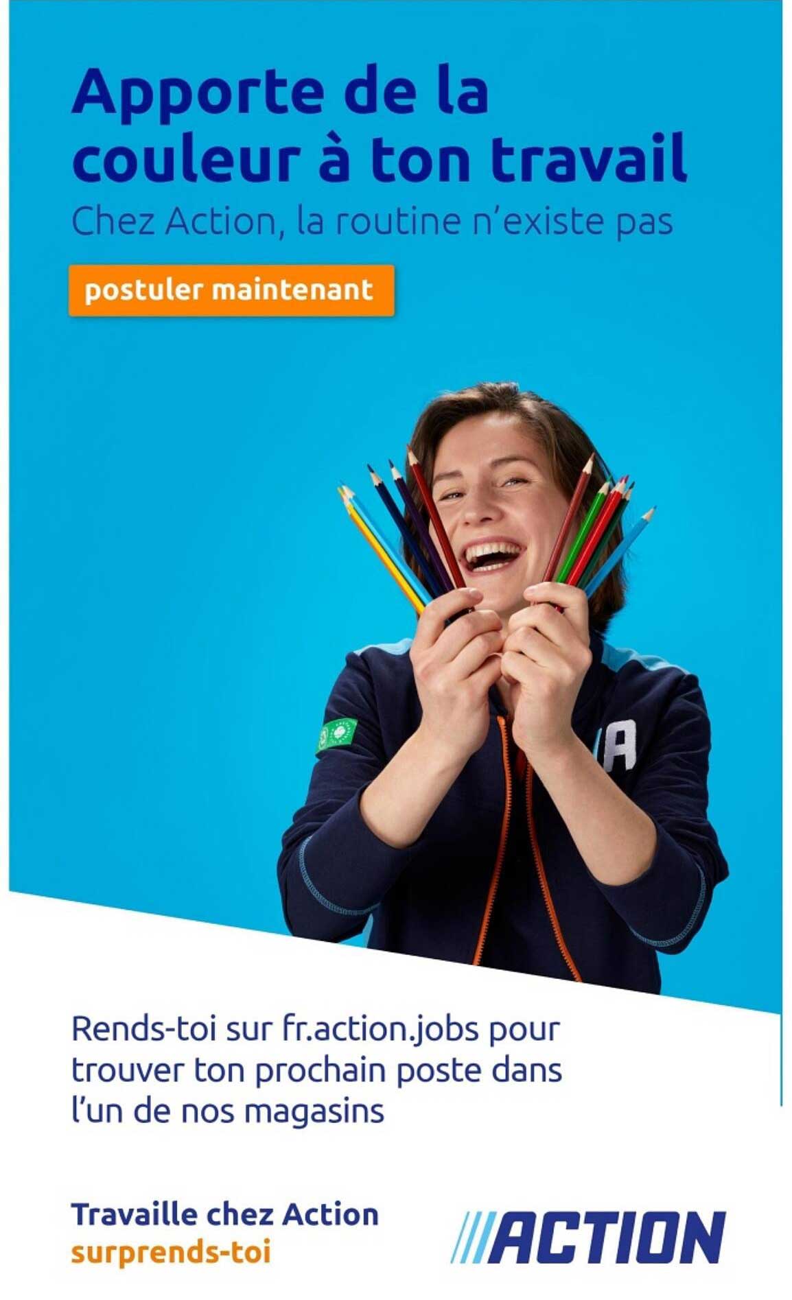 Apporte de la couleur à ton travail