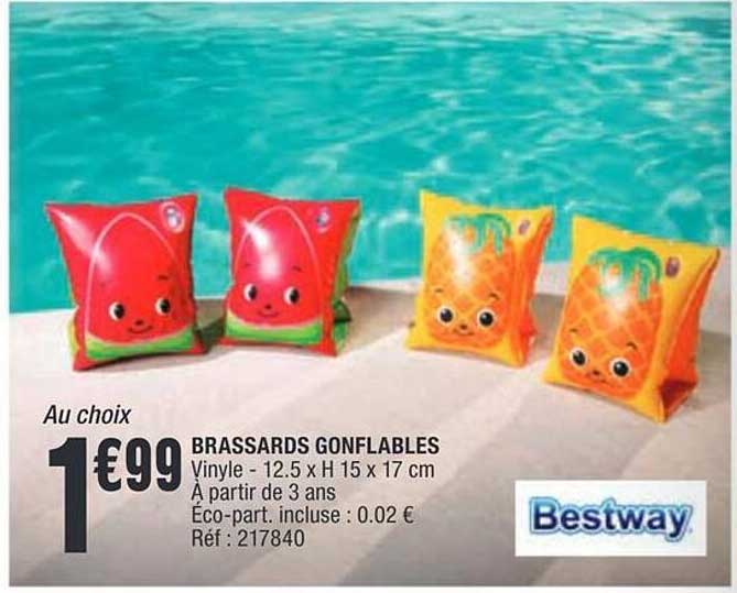Au choix BRASSARDS GONFLABLES