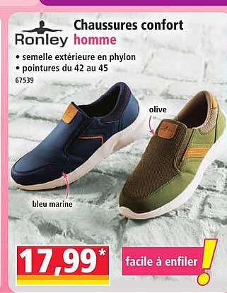 Chaussures confort Ronley homme