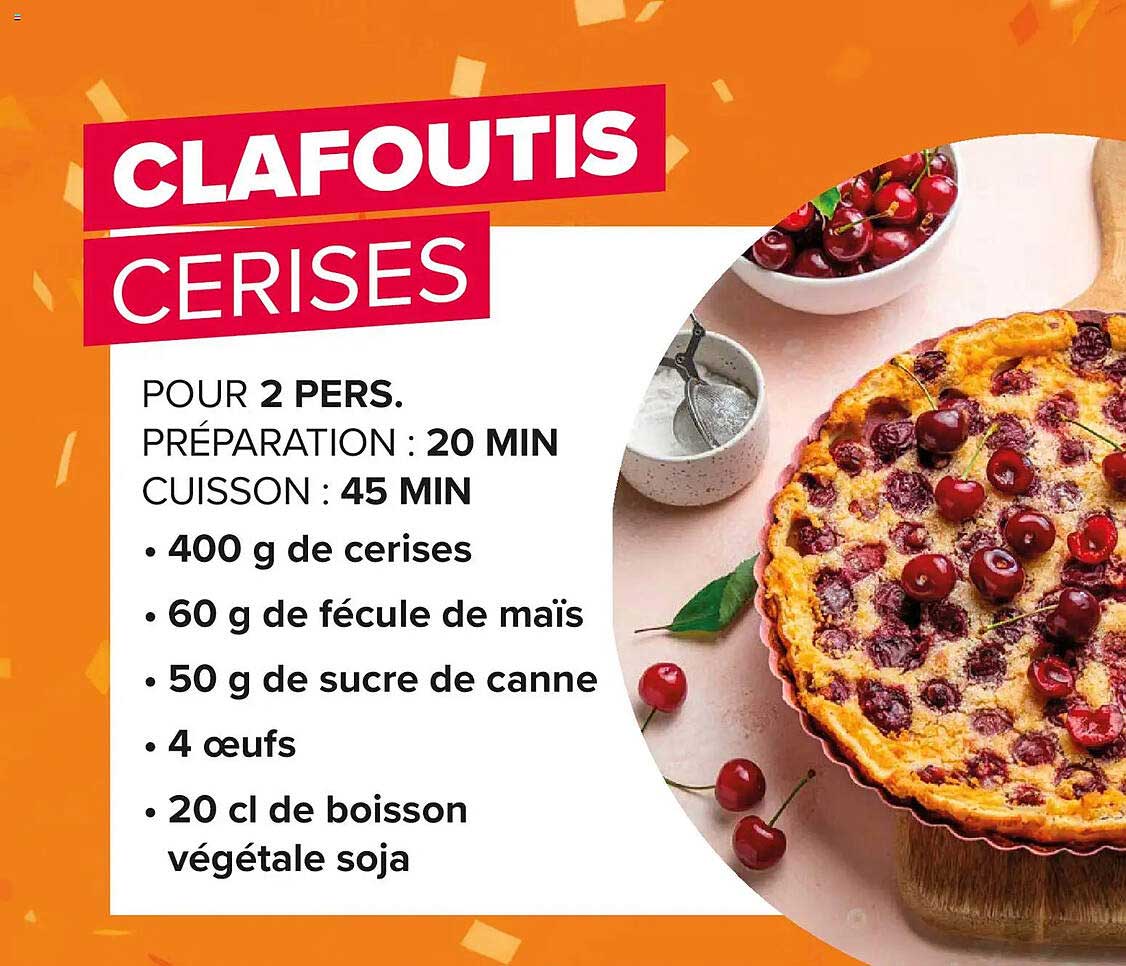 CLAFOUTIS CERISES