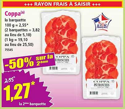 Coppa(a) la barquette