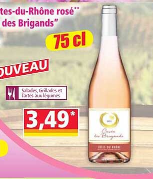 Côtes-du-Rhône rosé "Les Brigands"