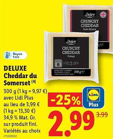 DELUXE Cheddar du Somerset (4)