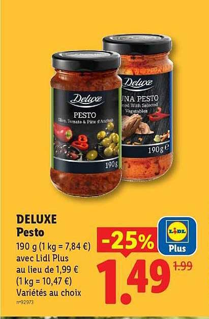 DELUXE Pesto