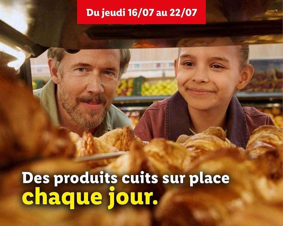 Des produits cuits sur place chaque jour.