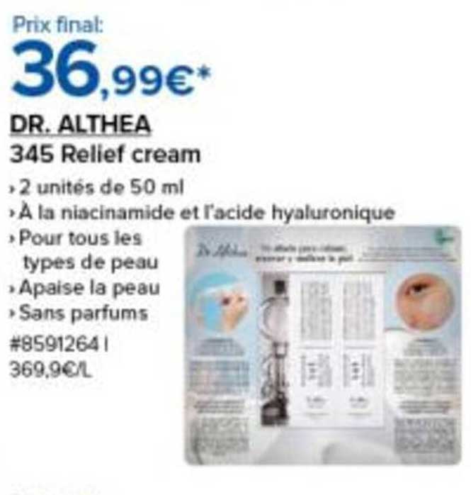 DR. ALTHEA 345 Relief cream