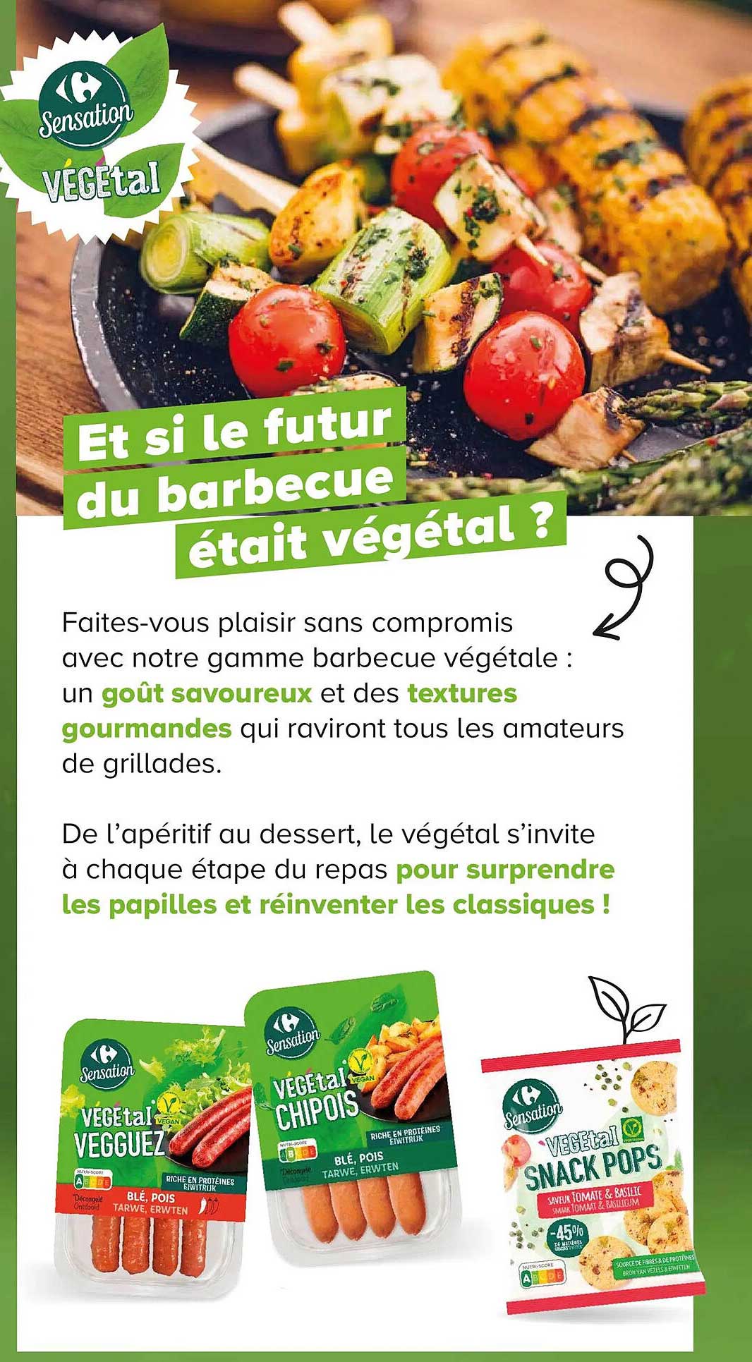 Et si le futur du barbecue était végétal ?