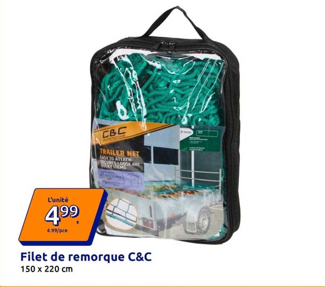 Filet de remorque C&C
