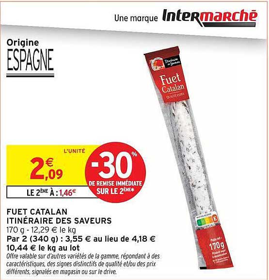 FUET CATALAN ITINÉRAIRE DES SAVEURS