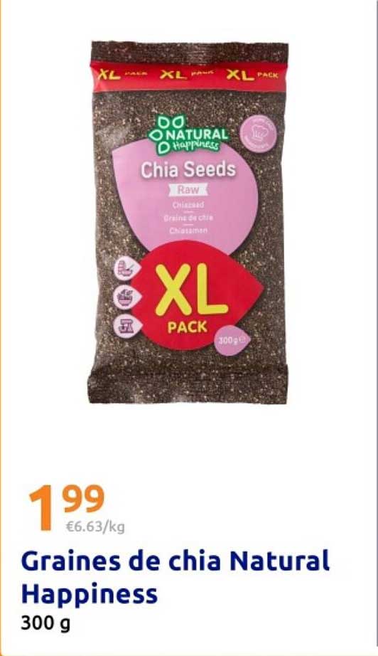Graines de chia Natural Happiness