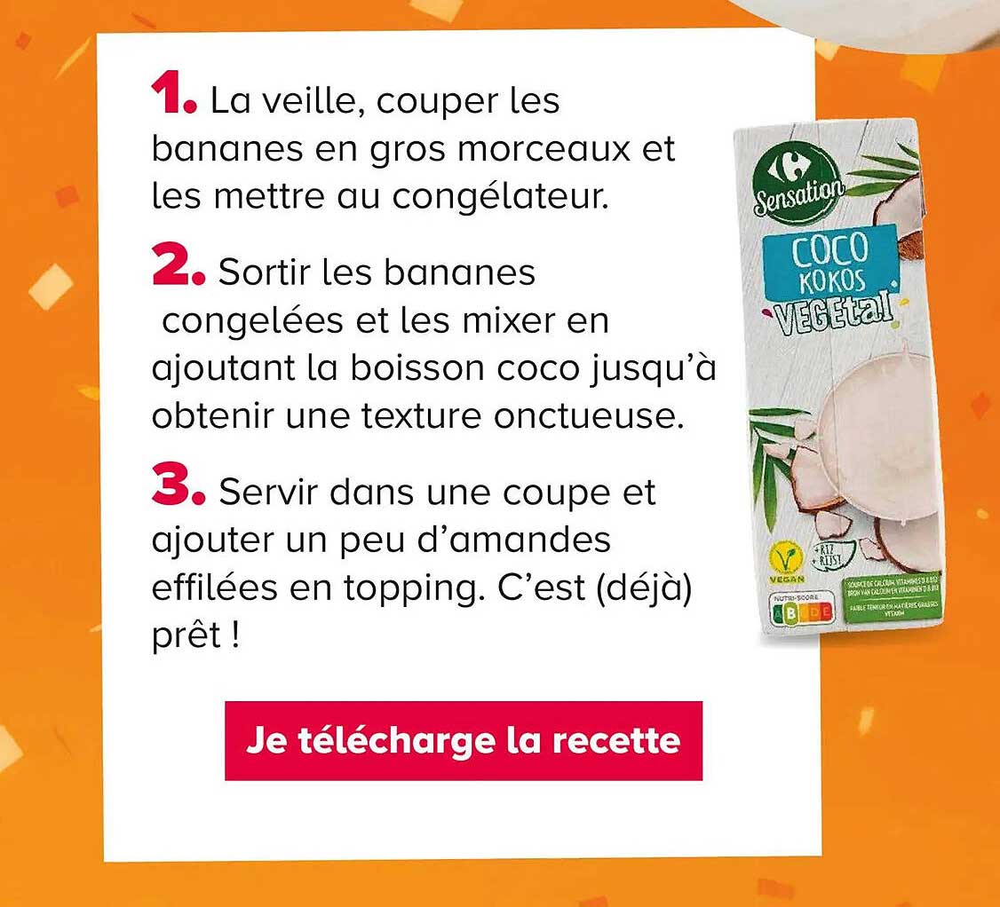 Je télécharge la recette