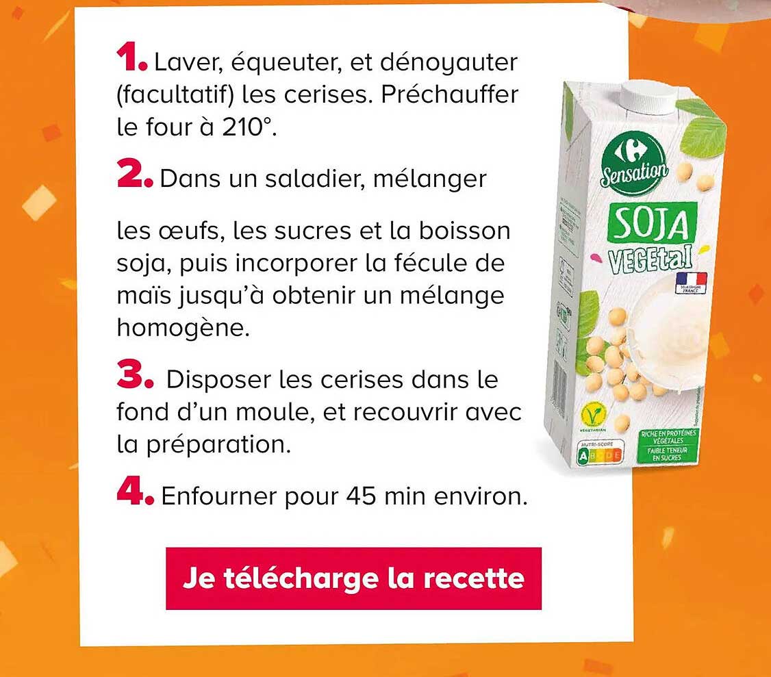 Je télécharge la recette