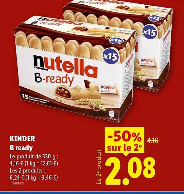 KINDER B ready