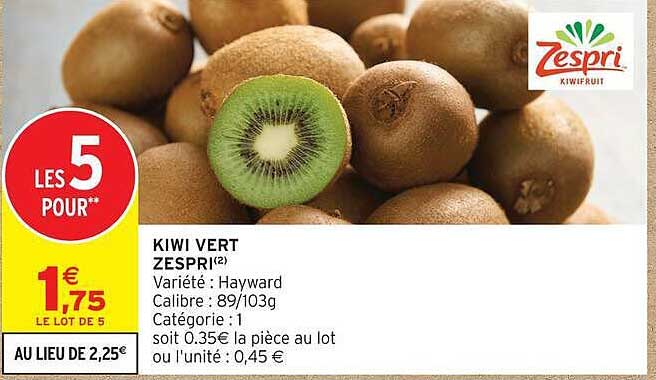 KIWI VERT ZESPRI