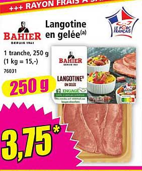 Langotine en gelée(a)