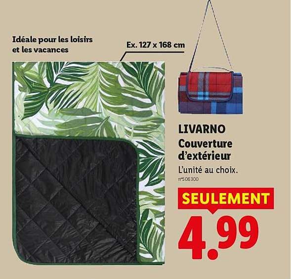 LIVARNO Couverture d’extérieur