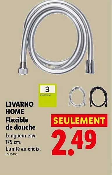 LIVARNO HOME Flexible de douche