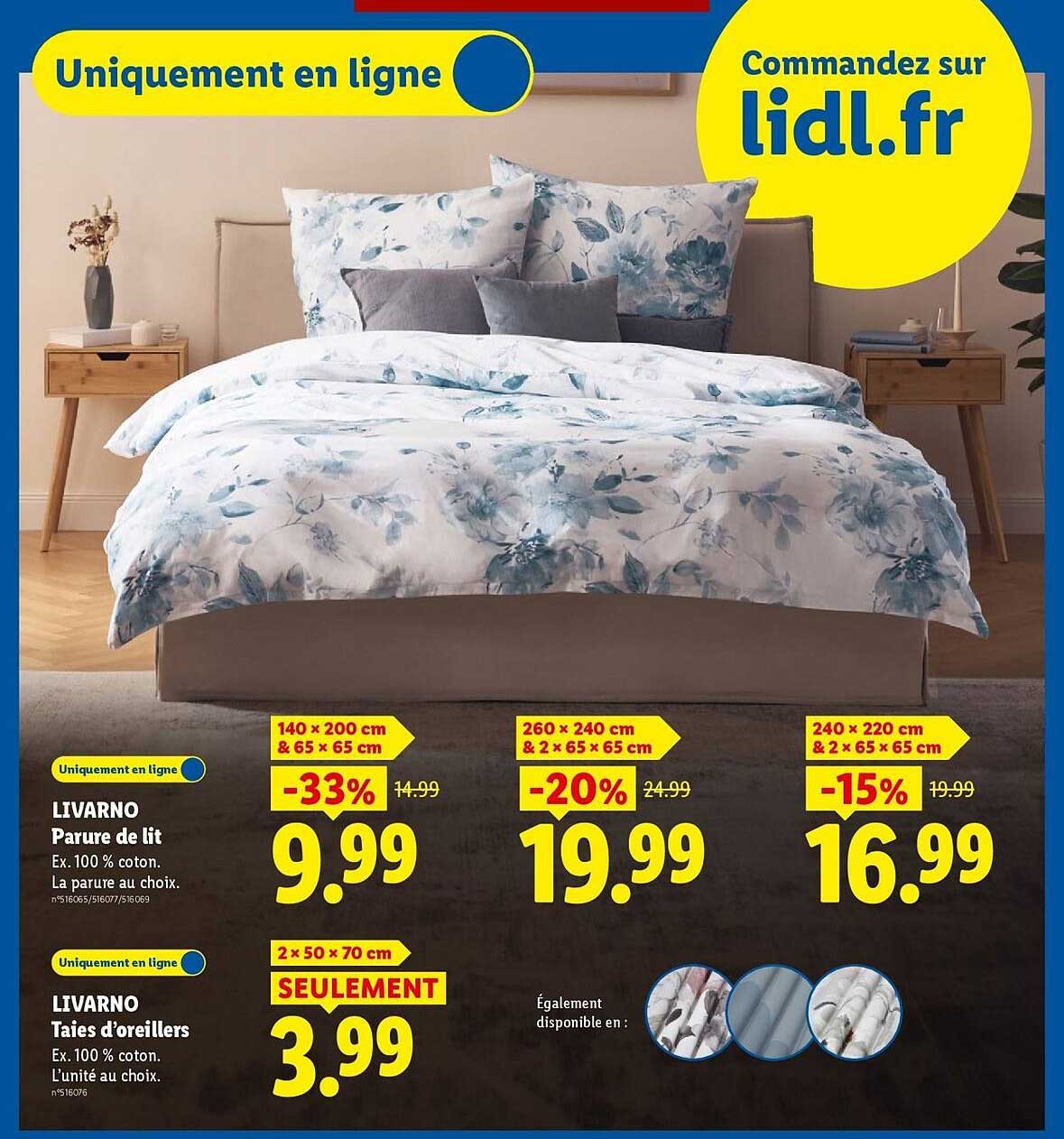 LIVARNO Parure de lit
