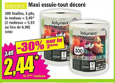 Maxi essuie-tout décoré