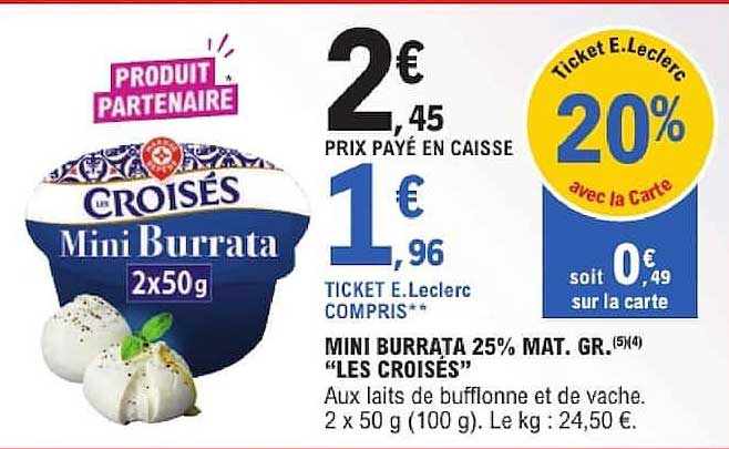 Mini Burrata 2x50g