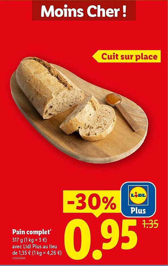 Pain complet*