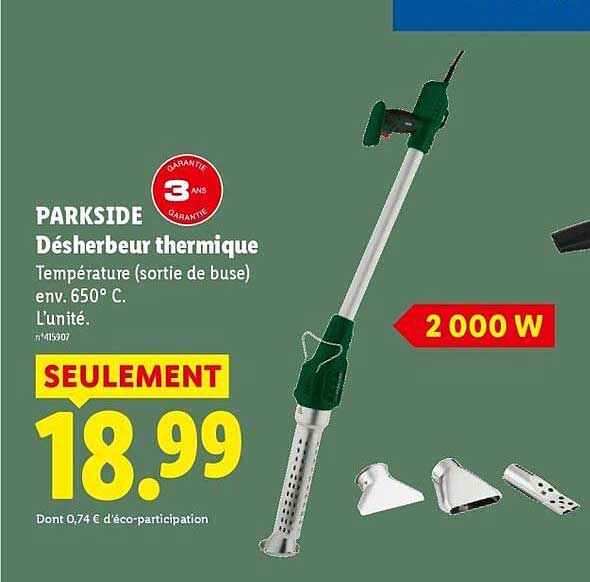 PARKSIDE Désherbeur thermique
