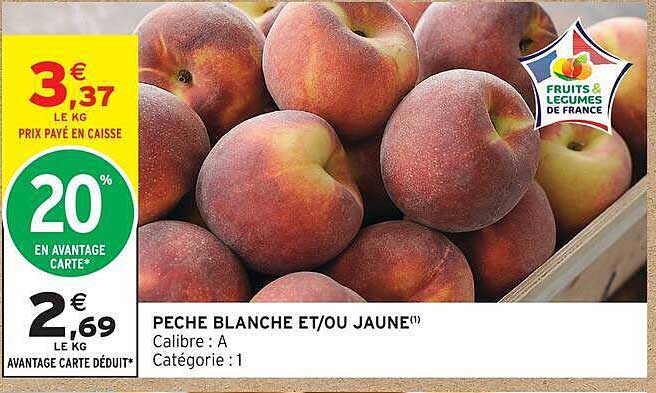 PECHE BLANCHE ET/OU JAUNE(*)
