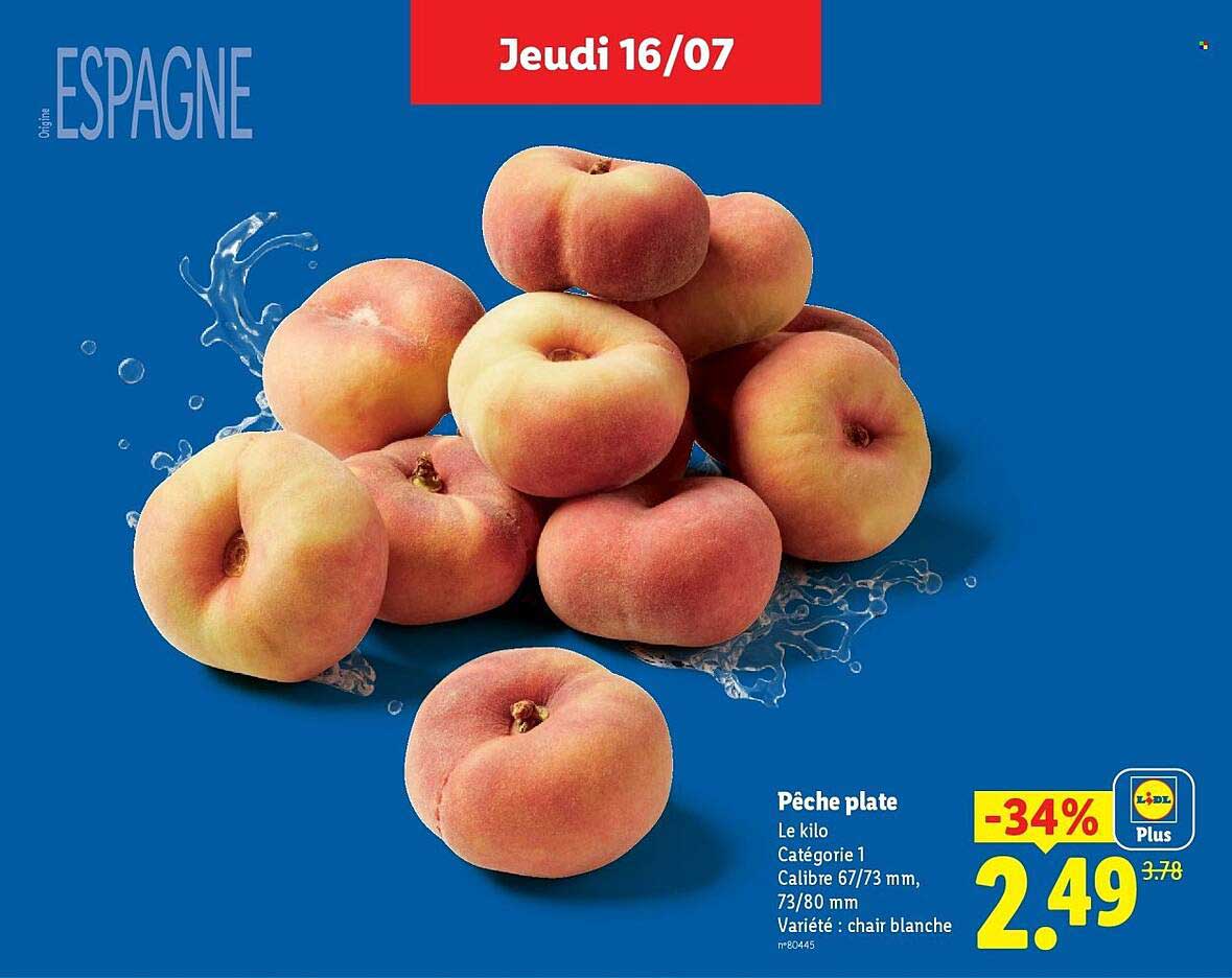 Pêche plate