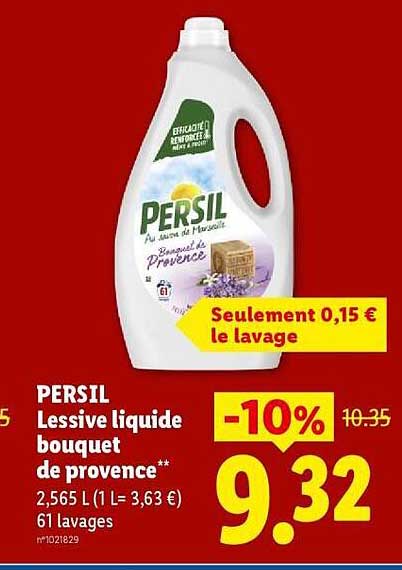 PERSIL Lessive liquide bouquet de provence**