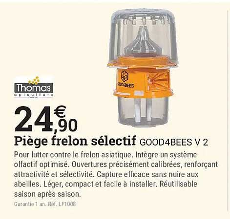 Piège frelon sélectif GOOD4BEES V 2