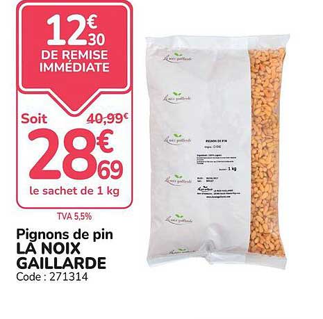 Pignons de pin LA NOIX GAILLARDE