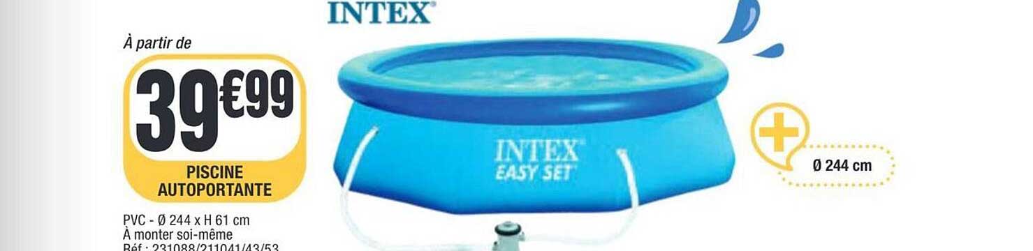 PISCINE AUTOPORTANTE