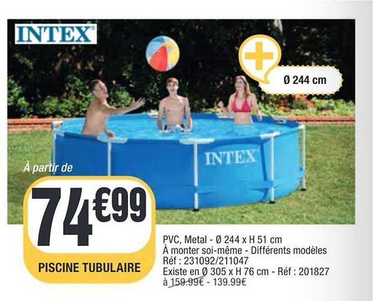 PISCINE TUBULAIRE