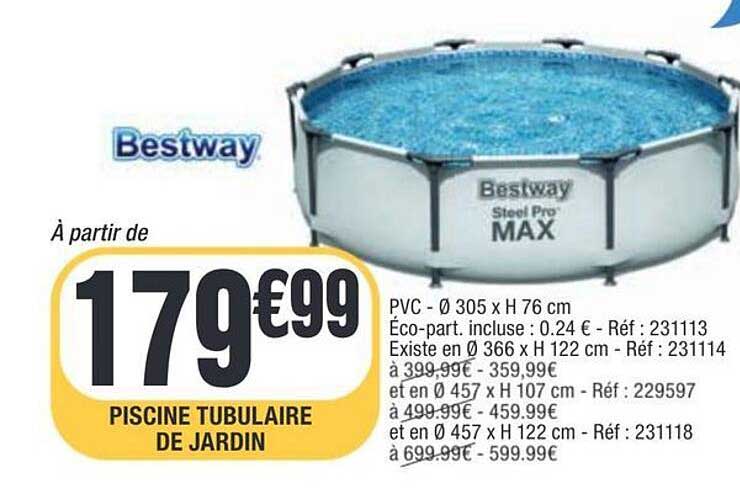 PISCINE TUBULAIRE DE JARDIN