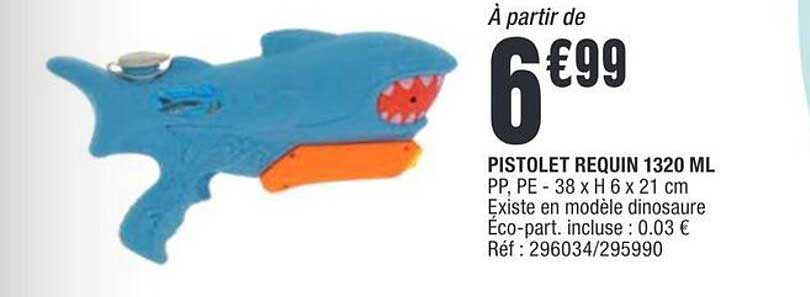 PISTOLET REQUIN 1320 ML
