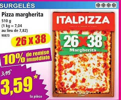 Pizza margherita