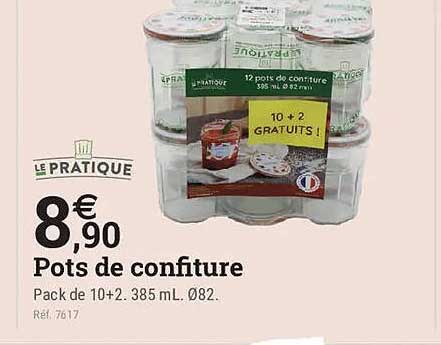 Pots de confiture